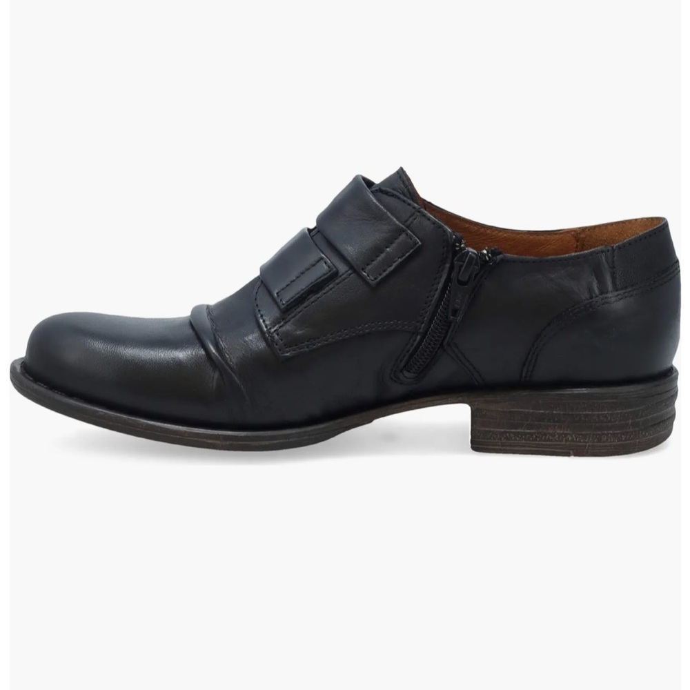 Miz Mooz Black Liam Oxford‎ Leather Loafer 11 Preppy Academia - Picture 4 of 16